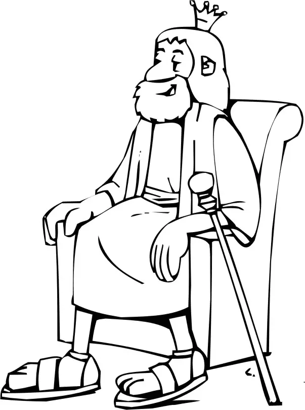 Bible King Coloring Pages 31