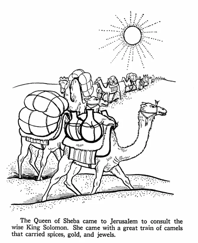 Bible King Coloring Pages 35
