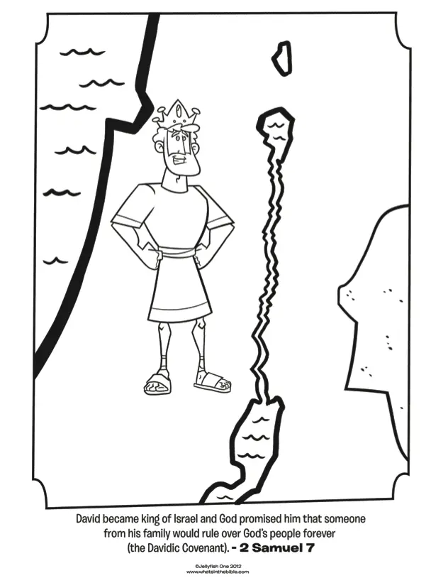 Bible King Coloring Pages 36