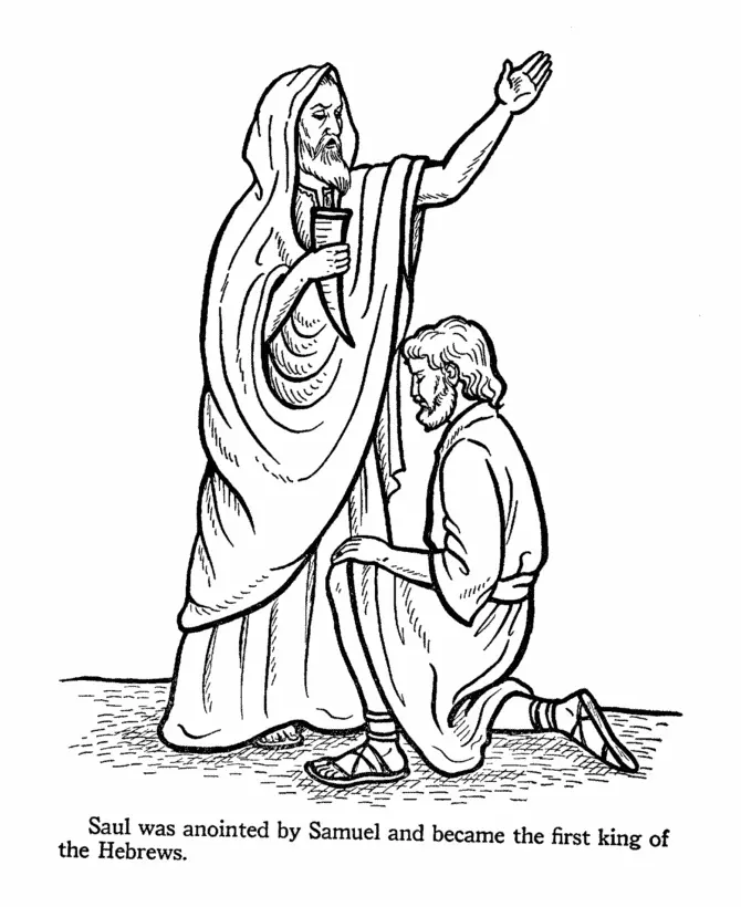 Bible King Coloring Pages 38