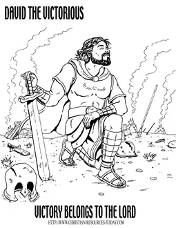 Bible King Coloring Pages 41