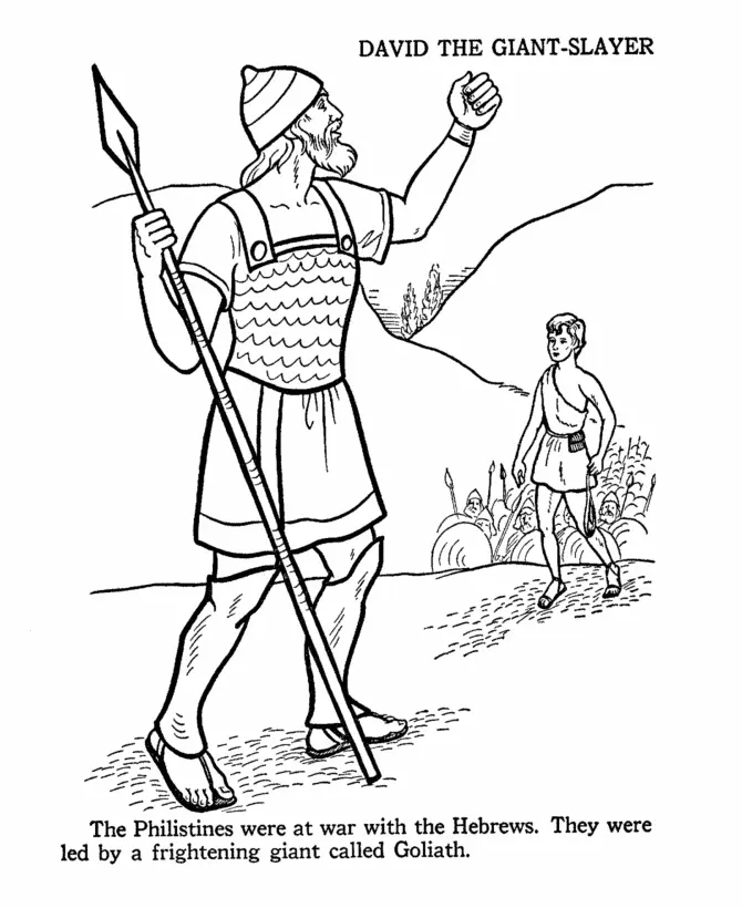 Bible King Coloring Pages 42