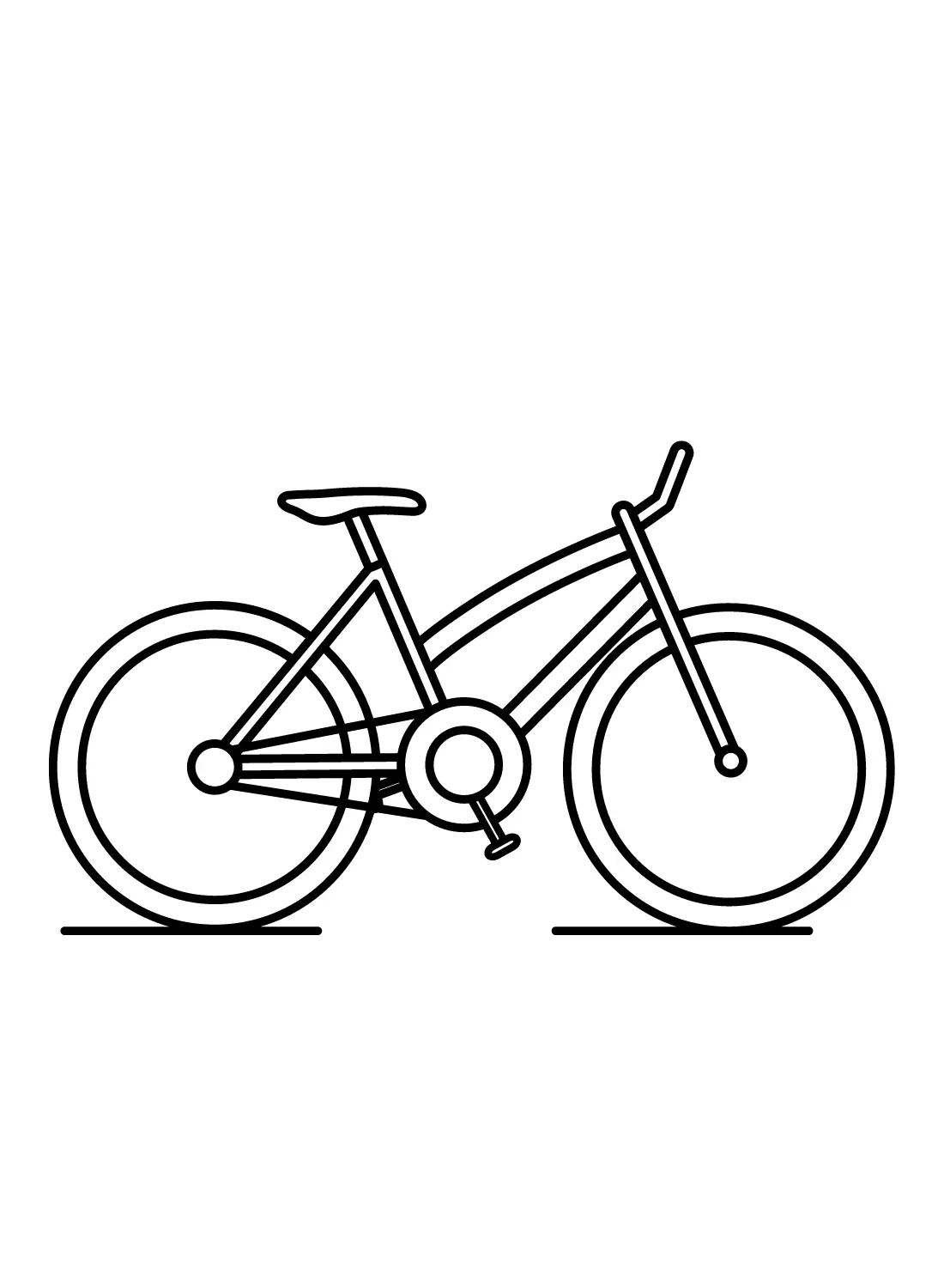 Bicycle Coloring Pages 18