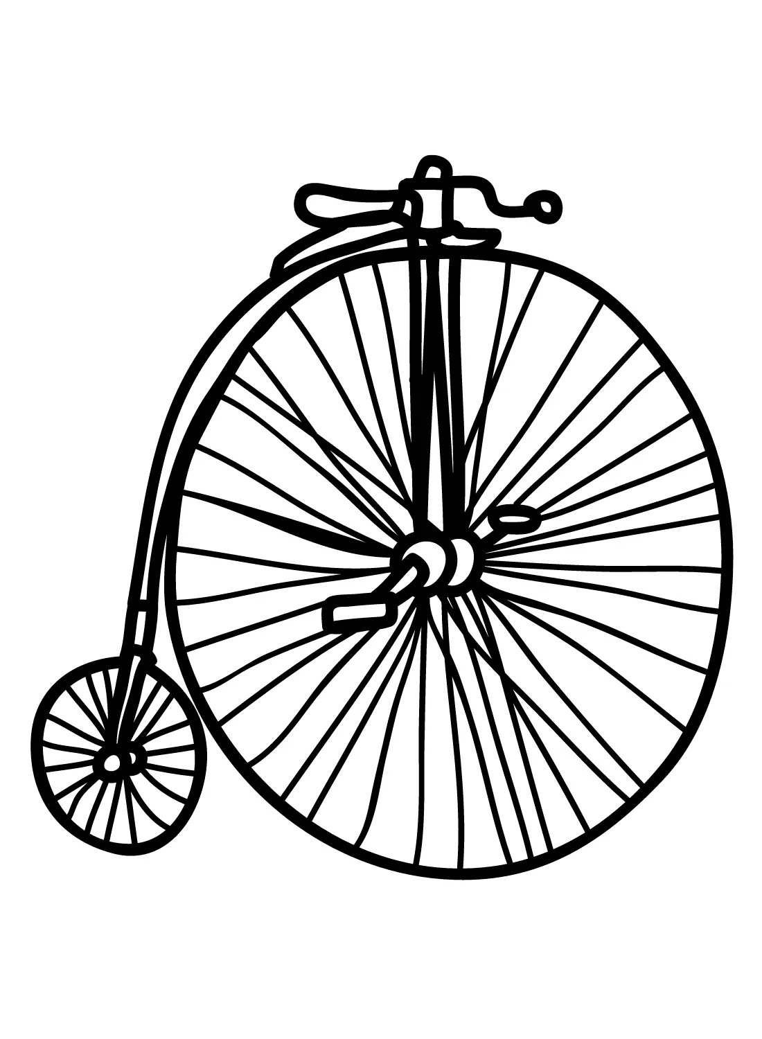 Bicycle Coloring Pages 20