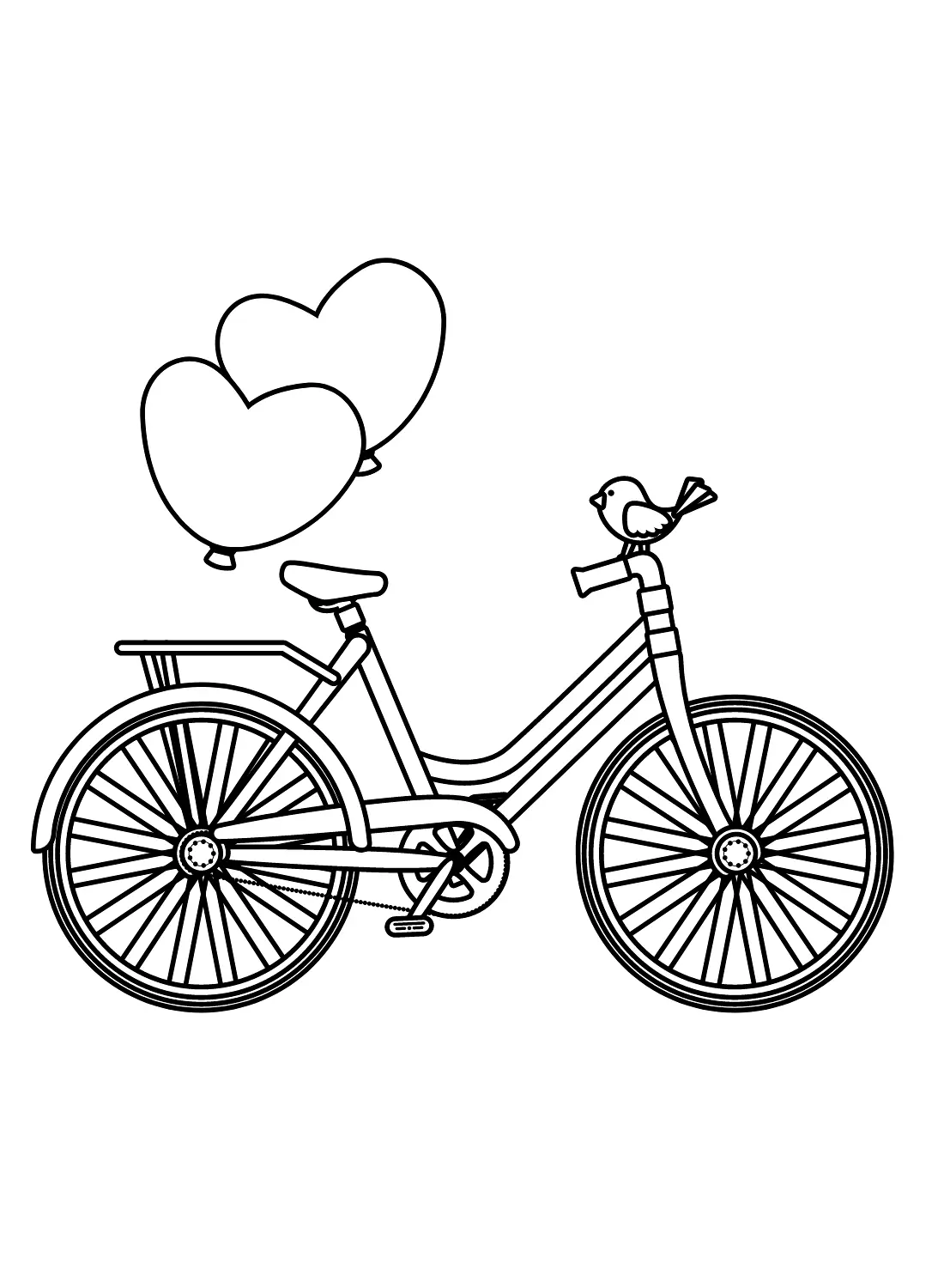 Bicycle Coloring Pages 23