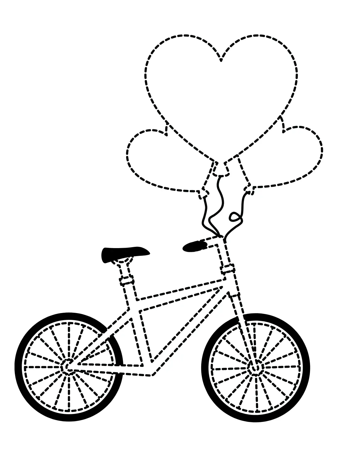 Bicycle Coloring Pages 27