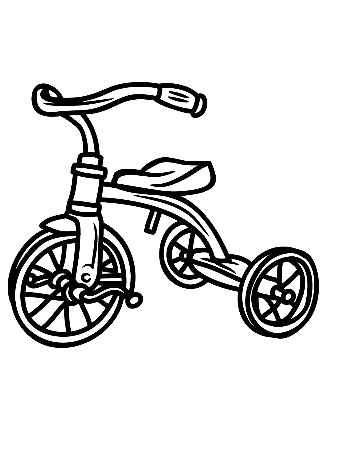 Bicycle Coloring Pages 32