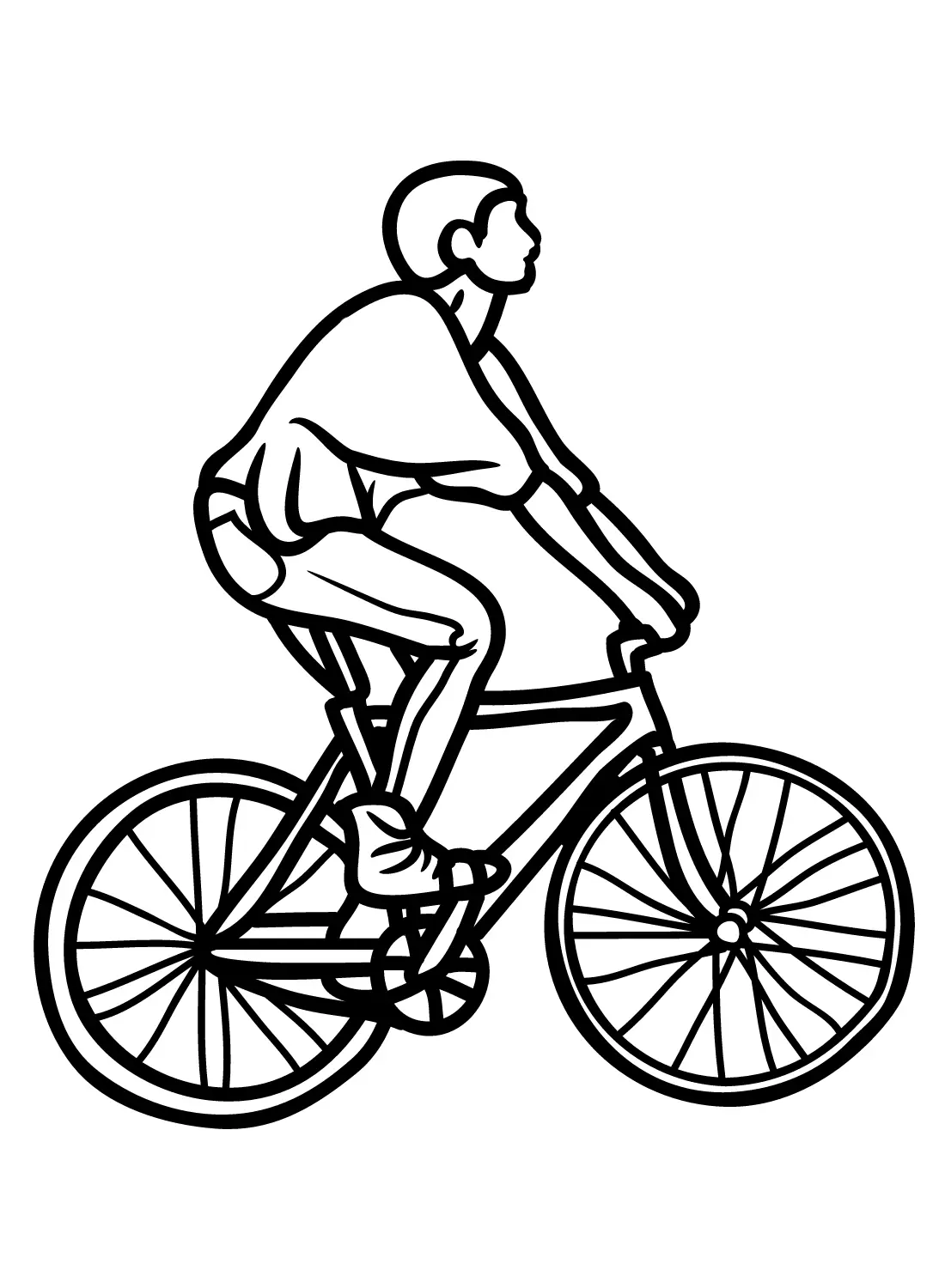 Bicycle Coloring Pages 33