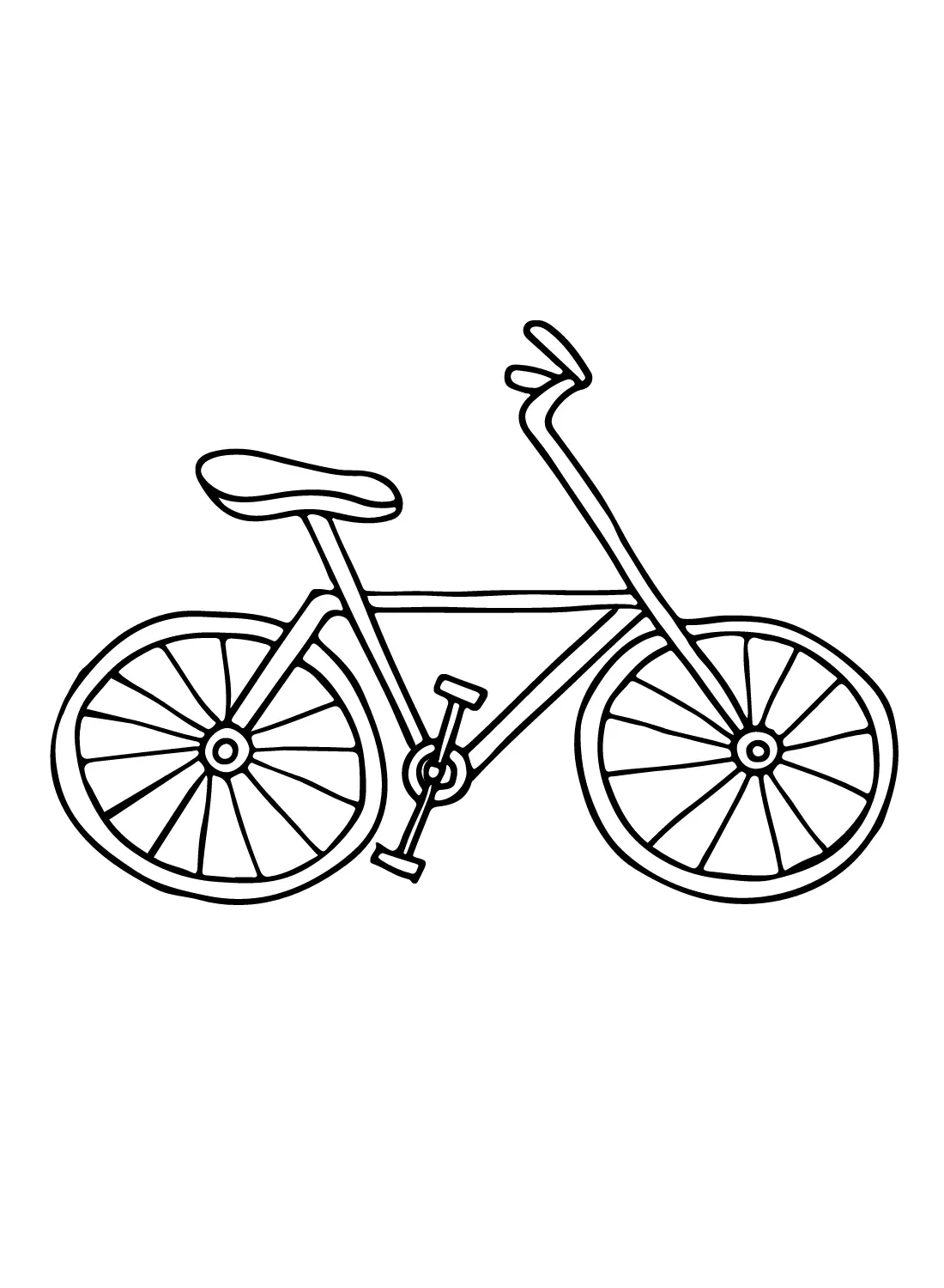 Bicycle Coloring Pages 36