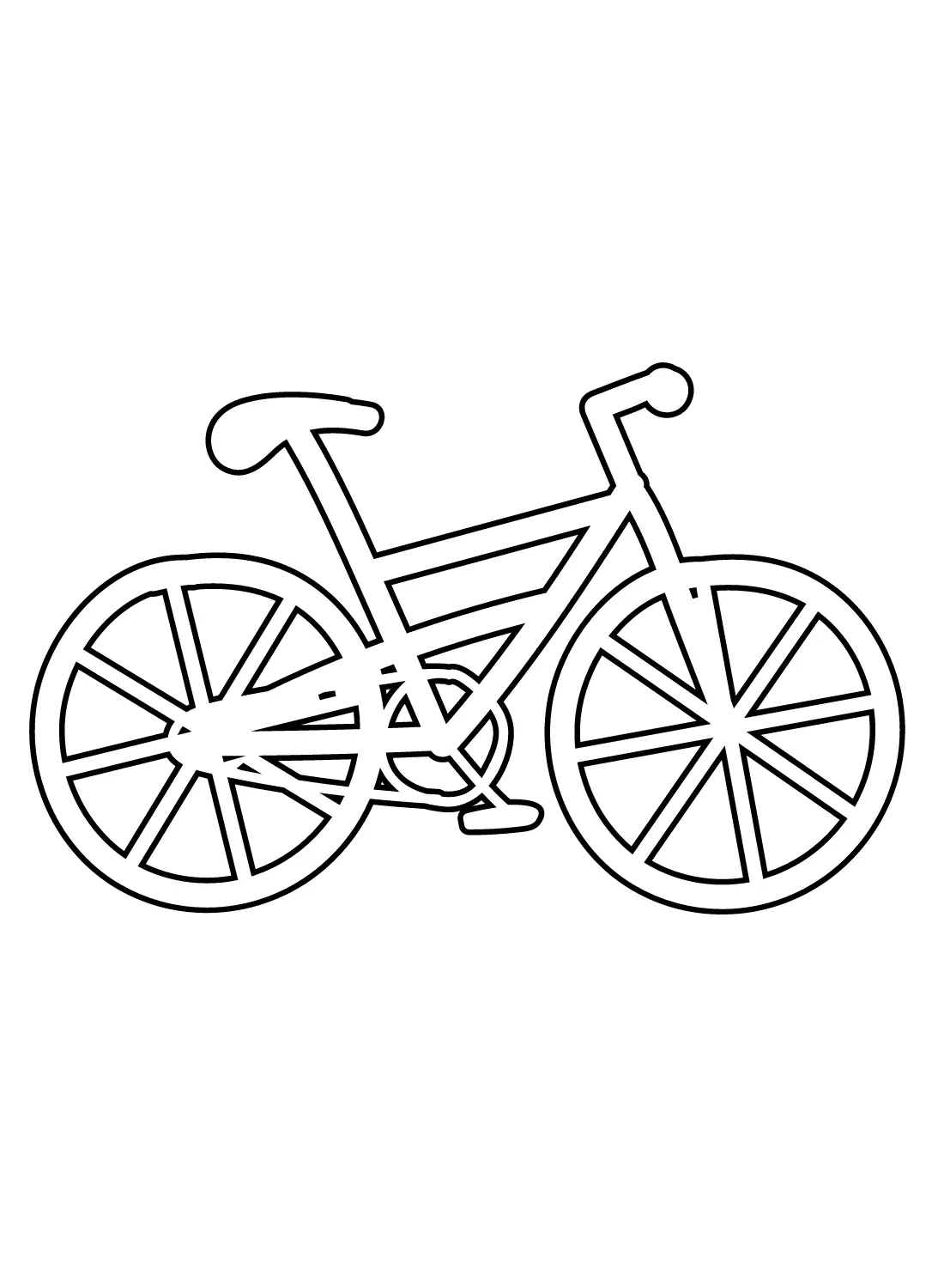 Bicycle Coloring Pages 38