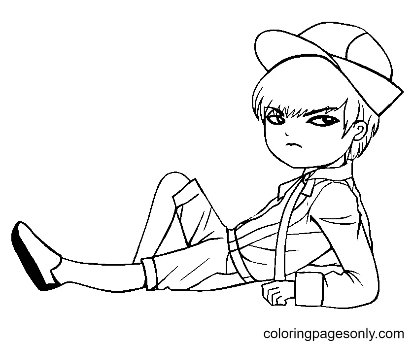 Desenhos de Big Bang Para Colorir 11