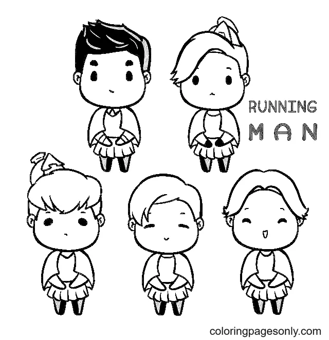 Desenhos de Big Bang Para Colorir 14