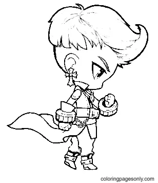 Desenhos de Big Bang Para Colorir 17