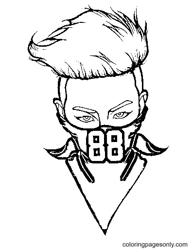 Desenhos de Big Bang Para Colorir 2