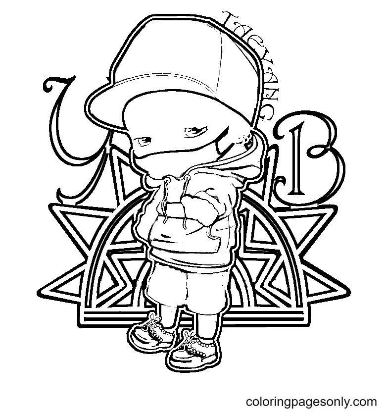 Desenhos de Big Bang Para Colorir 20