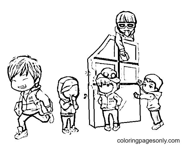 Desenhos de Big Bang Para Colorir 26