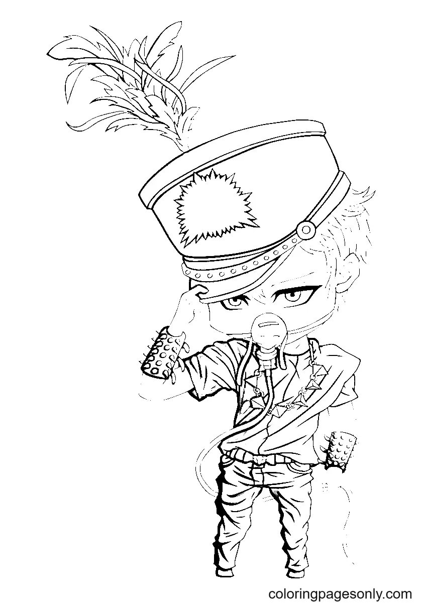 Desenhos de Big Bang Para Colorir 33