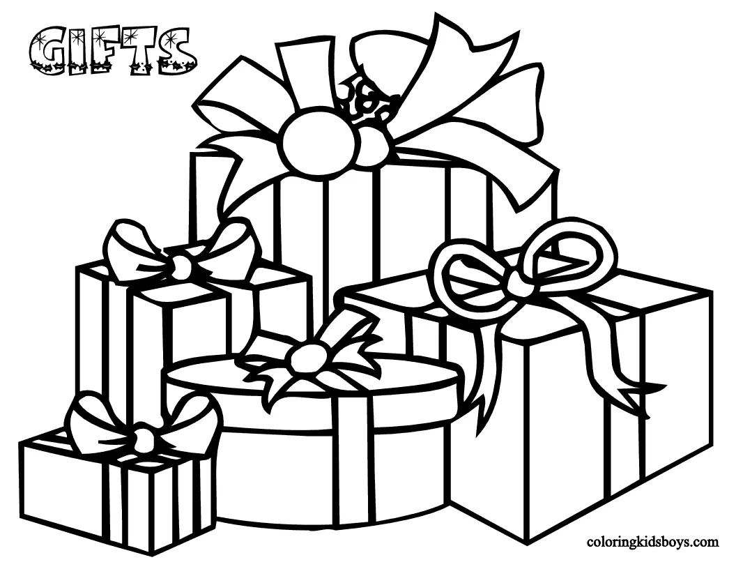 Big Christmas Tree Coloring Pages 27