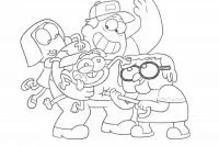 Big City Greens Coloring Pages 1