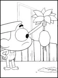 Big City Greens Coloring Pages 13