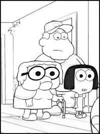 Big City Greens Coloring Pages 17
