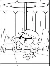 Big City Greens Coloring Pages 20
