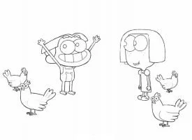 Big City Greens Coloring Pages 21