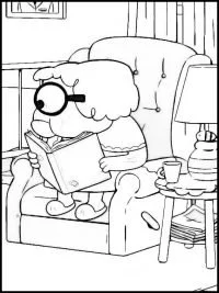 Big City Greens Coloring Pages 26