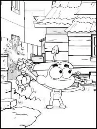 Big City Greens Coloring Pages 31
