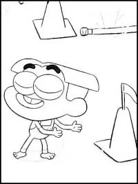 Big City Greens Coloring Pages 36
