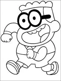 Big City Greens Coloring Pages 46
