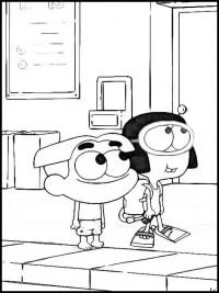 Big City Greens Coloring Pages 6