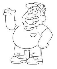 Big City Greens Coloring Pages 8
