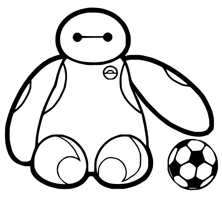Desenhos de Big Hero 6 Para Colorir 1