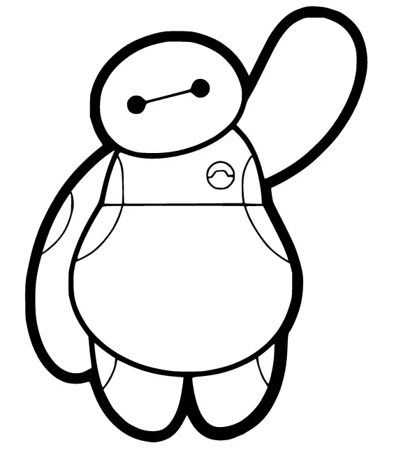 Desenhos de Big Hero 6 Para Colorir 11