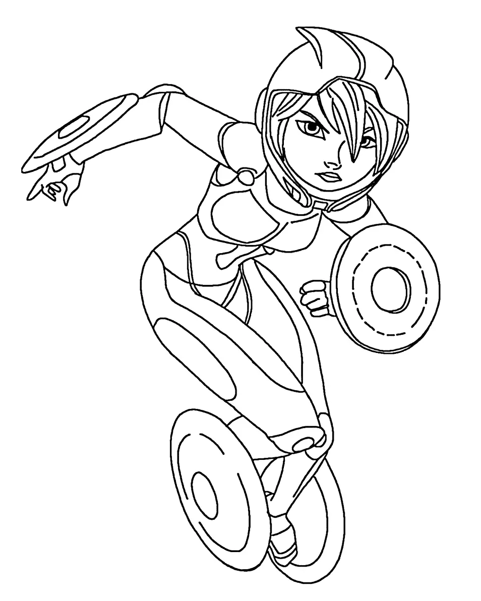 Desenhos de Big Hero 6 Para Colorir 27