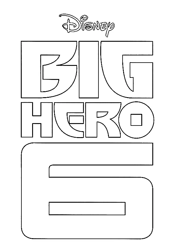 Desenhos de Big Hero 6 Para Colorir 30