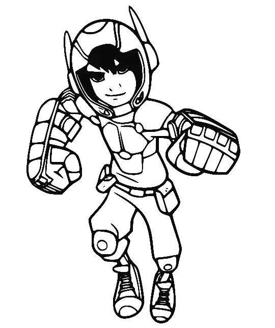 Desenhos de Big Hero 6 Para Colorir 54