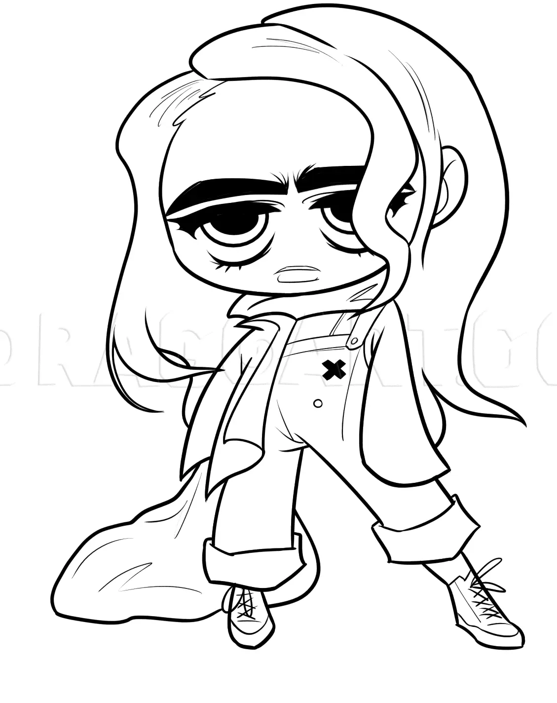 Billie Eilish Para Colorear 55