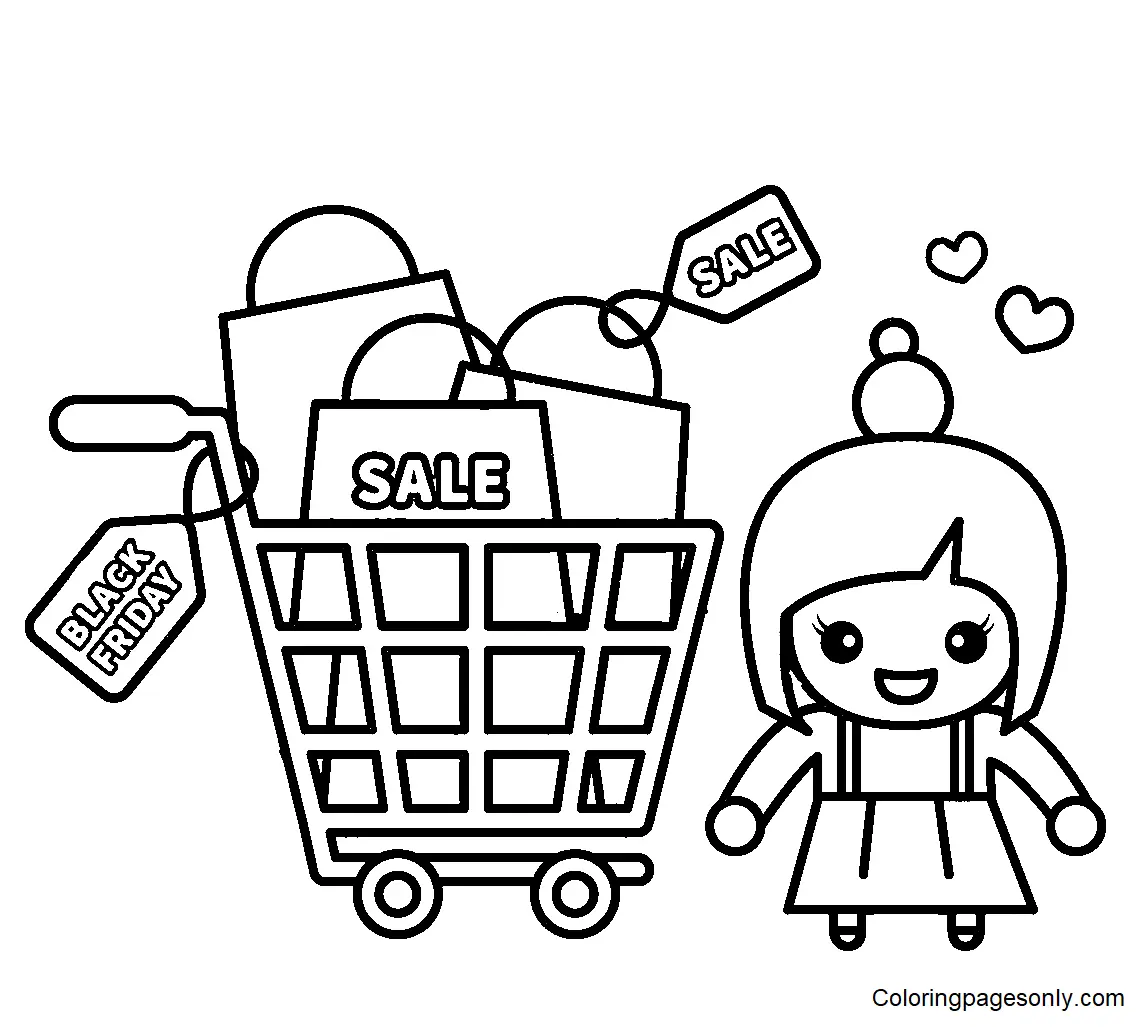 Black Friday Coloring Pages 14