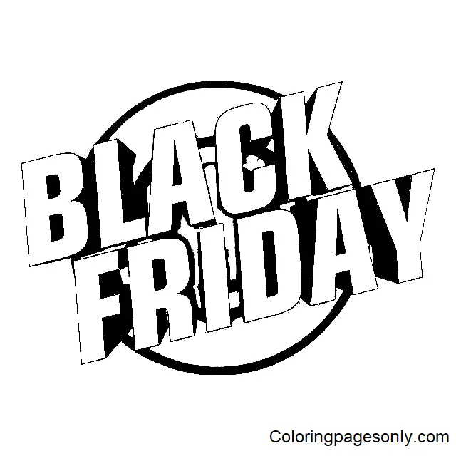 Black Friday Coloring Pages 17