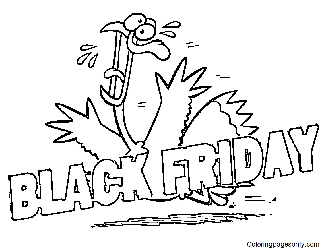 Black Friday Coloring Pages 7