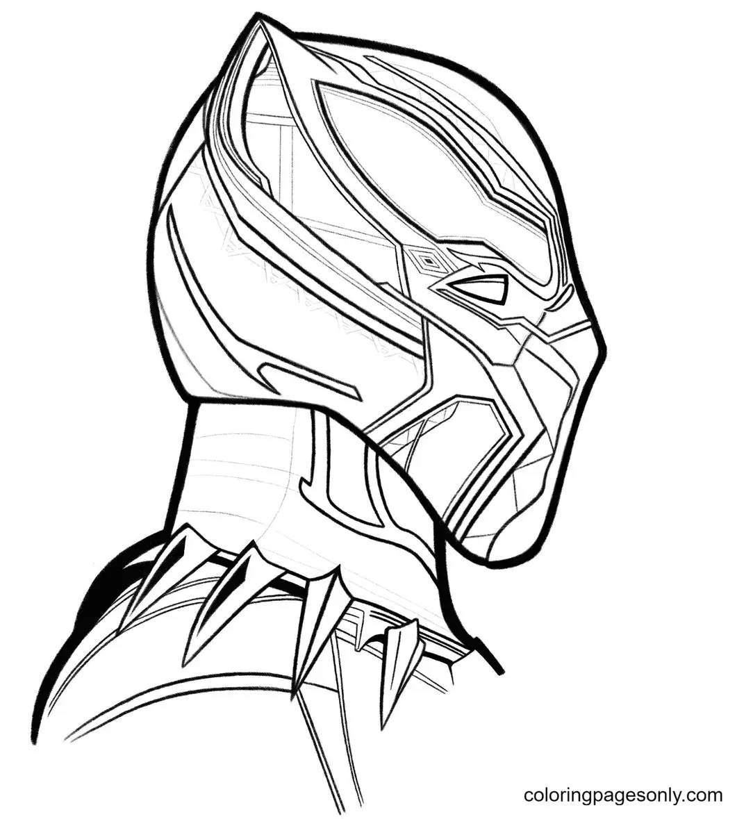 Black Panther Coloring Pages 18