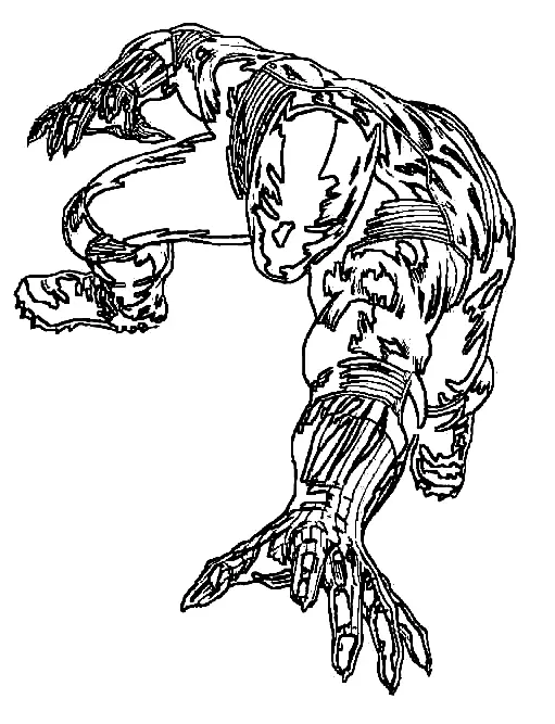 Black Panther Coloring Pages 23