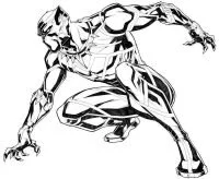 Black Panther Coloring Pages 25