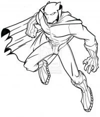 Black Panther Coloring Pages 33
