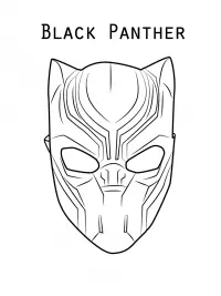 Black Panther Coloring Pages 35