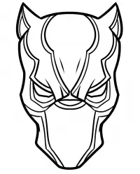 Black Panther Coloring Pages 43