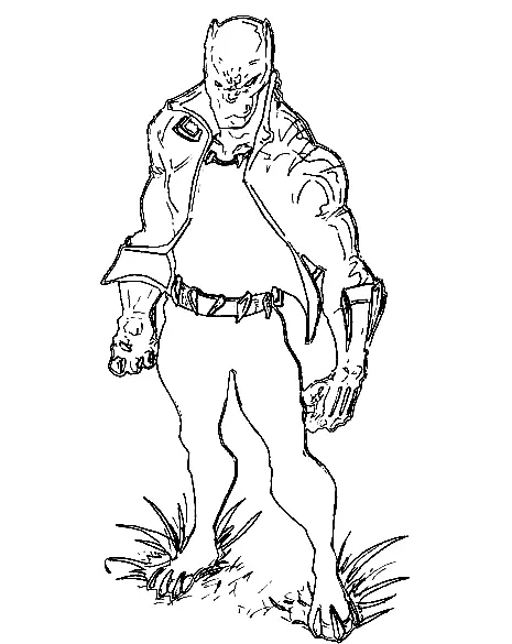 Black Panther Coloring Pages 59