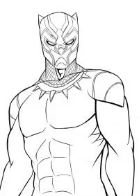 Black Panther Coloring Pages 6